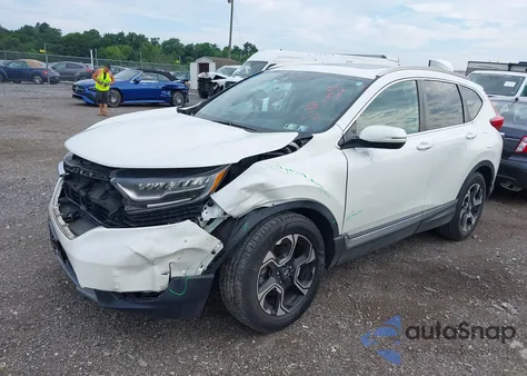 2018 Honda Cr-V Touring z USA, uszkodzony, nr VIN 2HKRW2H91JH665241